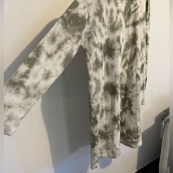 Hansoll Textile olive white French terry sleeve 15 length 34 brand New no tag - Picture 5 of 6